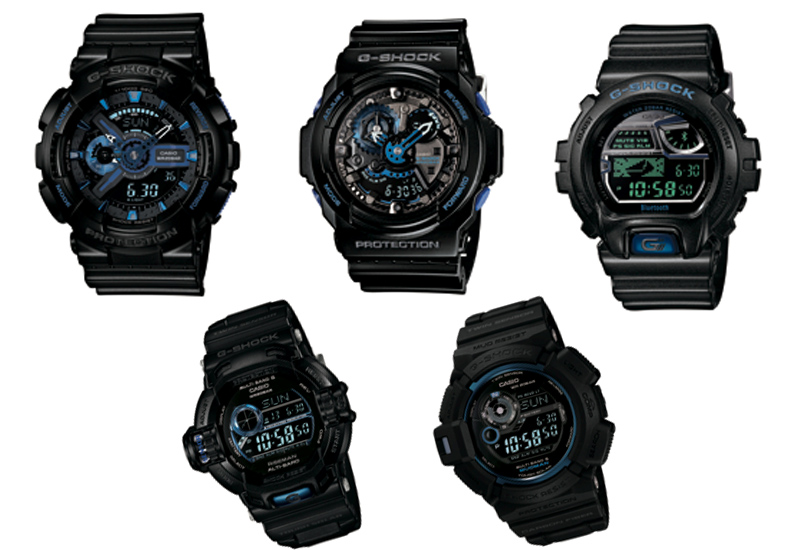 G-Shock blue for 30th anniversary limited editions